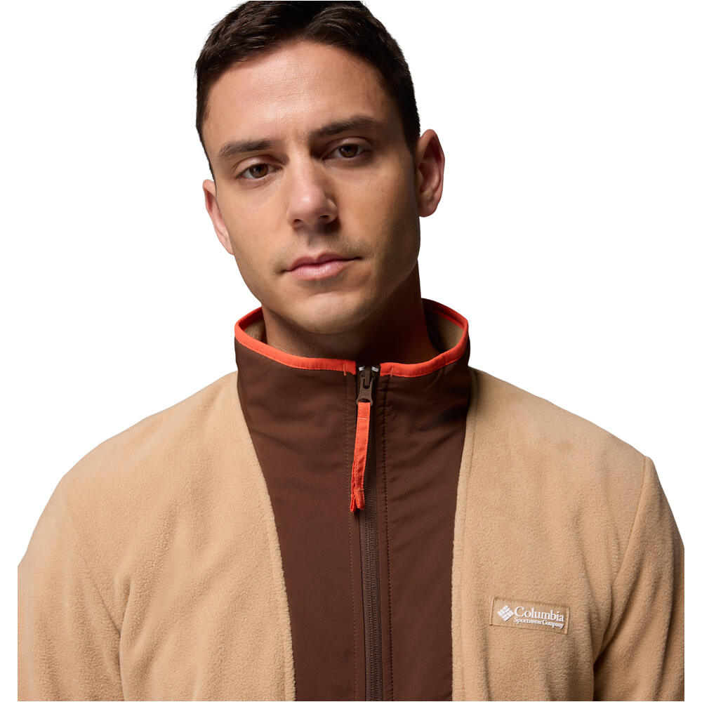 Columbia forro polar hombre Sequoia Grove Full Zip Fleece vista detalle