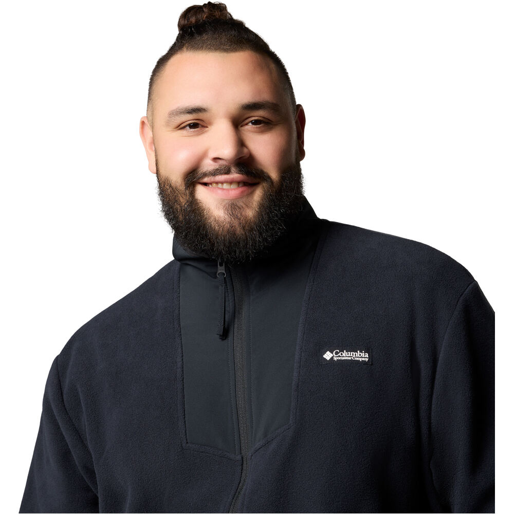 Columbia forro polar hombre Sequoia Grove Full Zip Fleece vista detalle