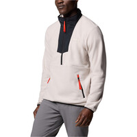 Columbia forro polar hombre Sequoia Grove Half Zip Fleece vista detalle