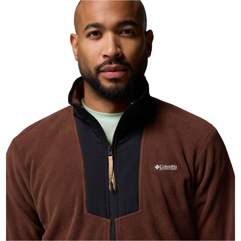 Columbia forro polar hombre Sequoia Grove Half Zip Fleece vista detalle