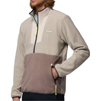 Columbia forro polar hombre Sequoia Grove Half Zip Fleece vista detalle