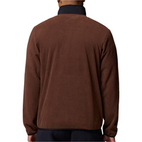 Columbia forro polar hombre Sequoia Grove Half Zip Fleece vista trasera