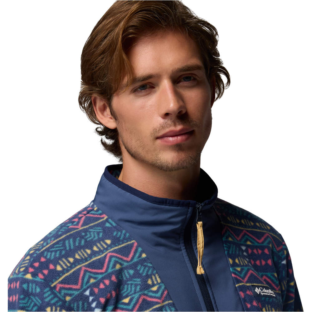 Columbia forro polar hombre Sequoia Grove Printed Full Zip 04