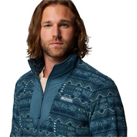 Columbia forro polar hombre Sequoia Grove Printed Full Zip vista detalle