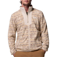 Columbia forro polar hombre Sequoia Grove Printed Full Zip vista frontal