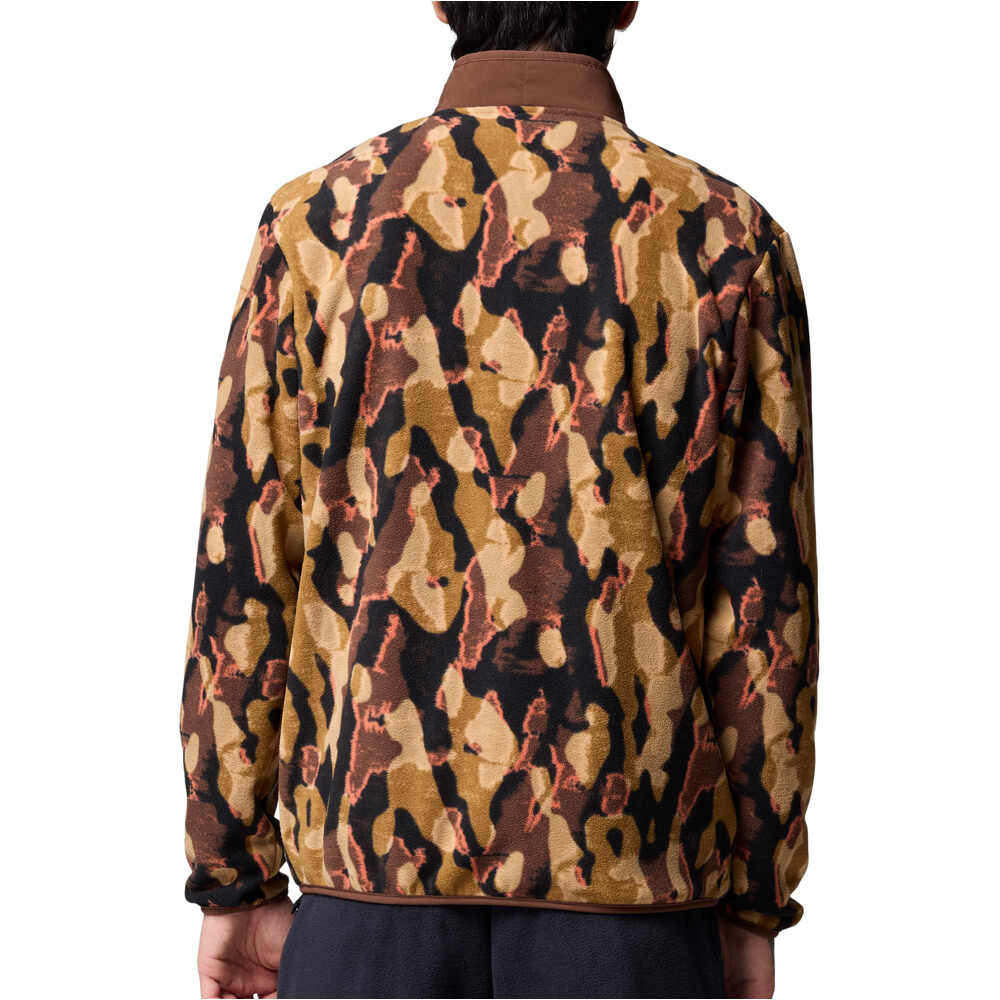 Columbia forro polar hombre Sequoia Grove Printed Full Zip vista trasera