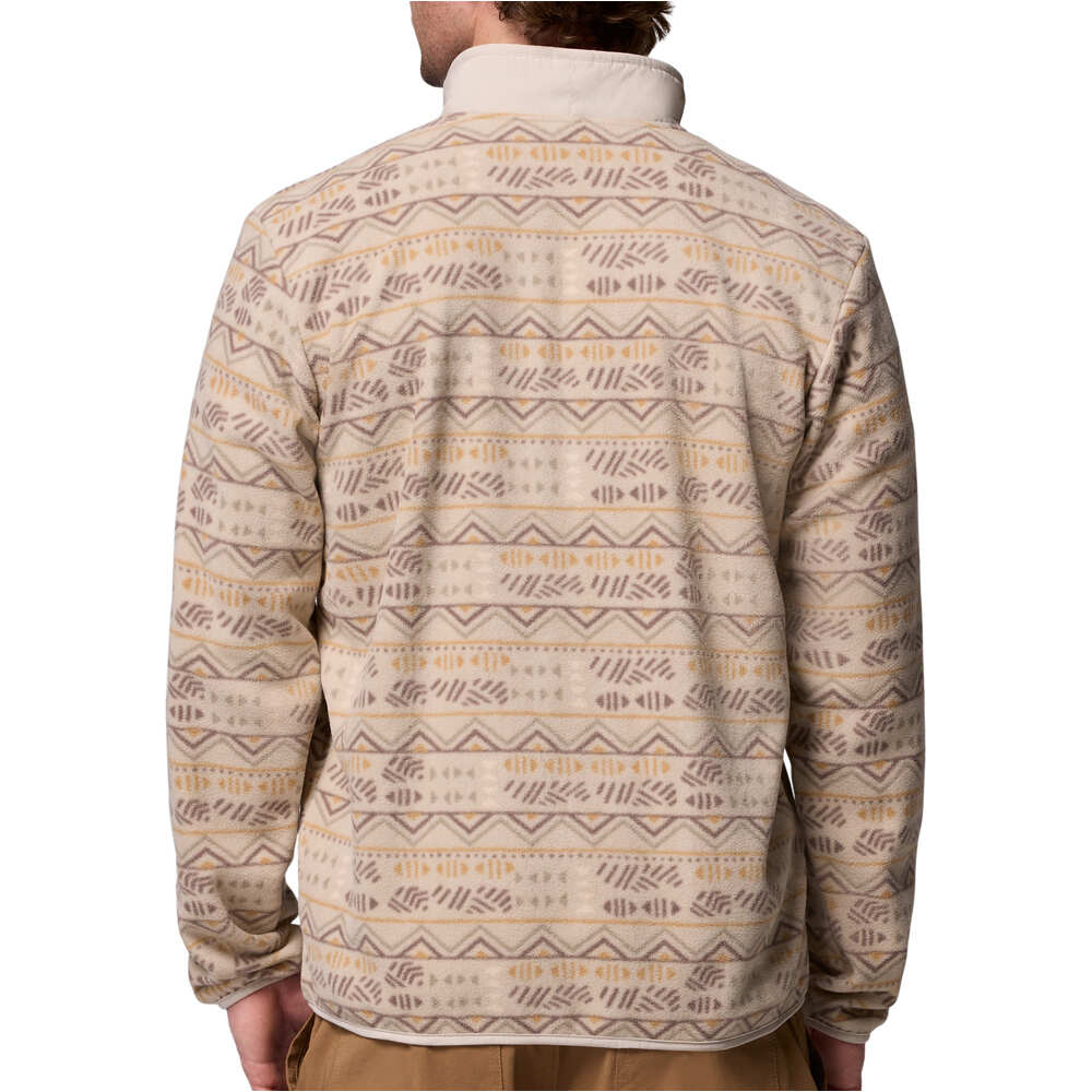 Columbia forro polar hombre Sequoia Grove Printed Full Zip vista trasera