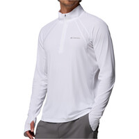 Columbia forro polar hombre Stealth Spring LS Half Zip Tee vista detalle