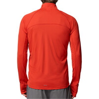 Columbia forro polar hombre Stealth Spring LS Half Zip Tee vista trasera