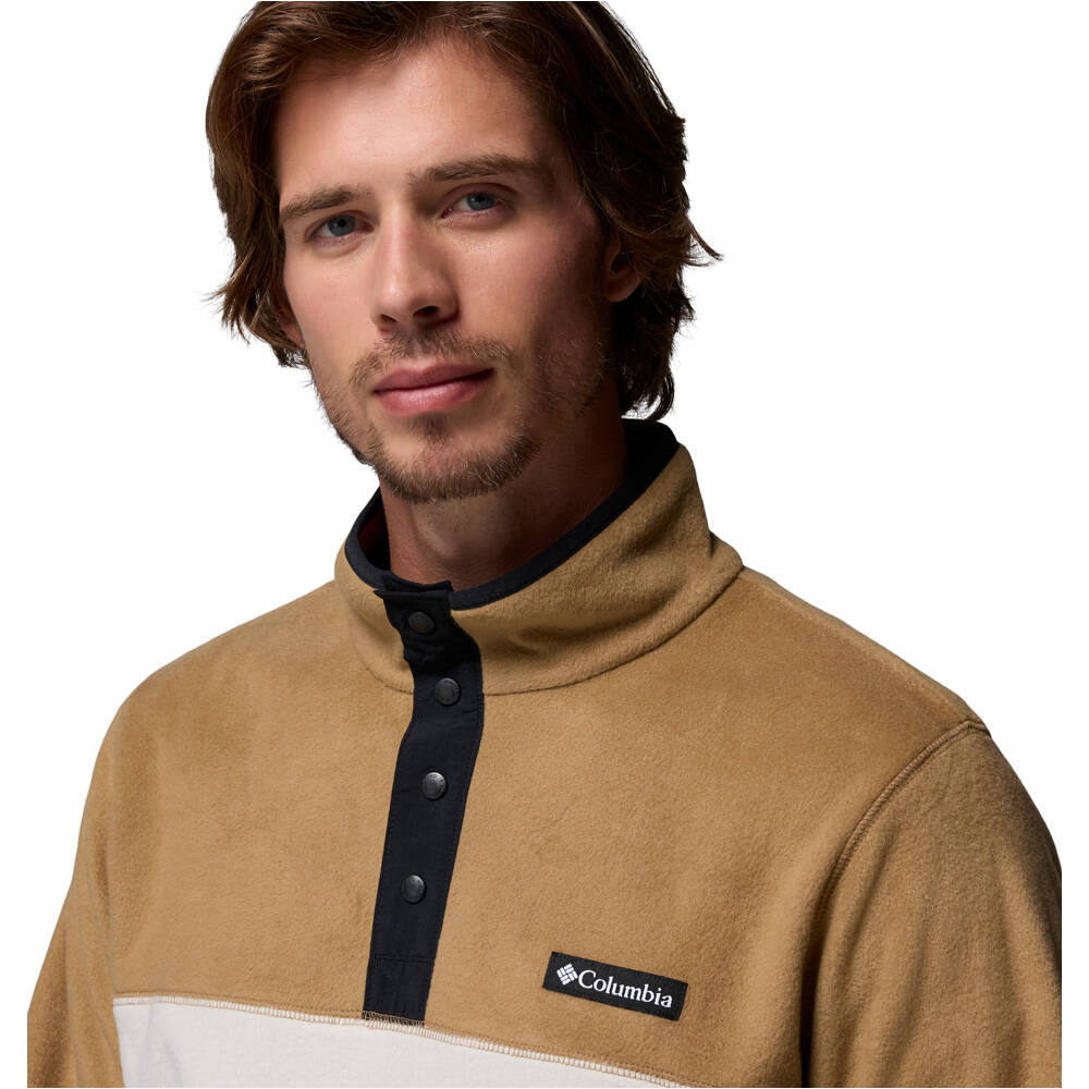 Columbia forro polar hombre Steens Mountain Half Snap II vista detalle