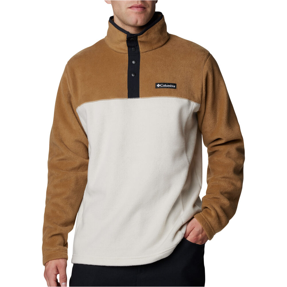 Columbia forro polar hombre Steens Mountain Half Snap II vista frontal
