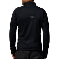 Columbia forro polar hombre Summit Step Full Zip vista trasera