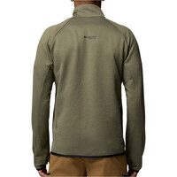 Columbia forro polar hombre Triple Canyon Grid Fleece FZ II vista trasera