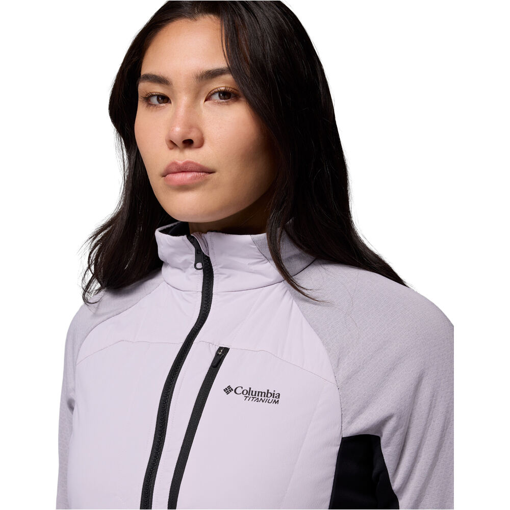 Columbia forro polar mujer Arctic Crest Hybrid Full Zip 03