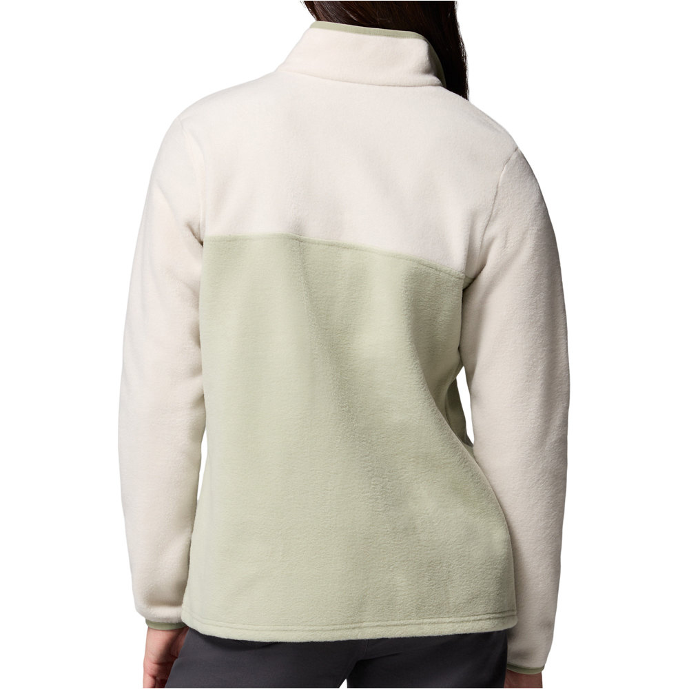 Columbia forro polar mujer Benton Springs 1/2 Snap Pull Over II vista trasera