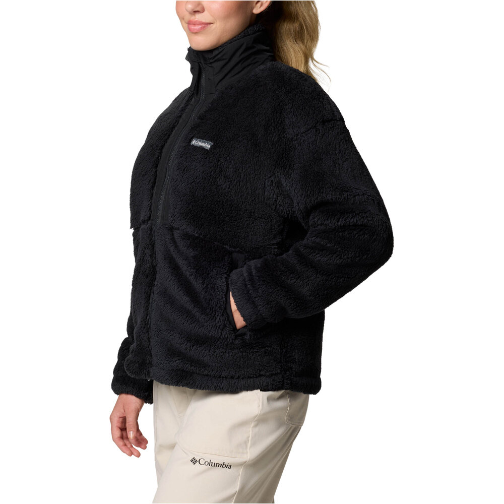 Columbia forro polar mujer Boundless Discovery Sherpa Full Zip II vista detalle