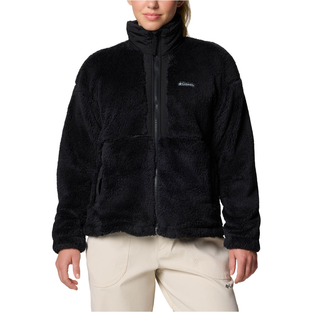 Columbia forro polar mujer Boundless Discovery Sherpa Full Zip II vista frontal