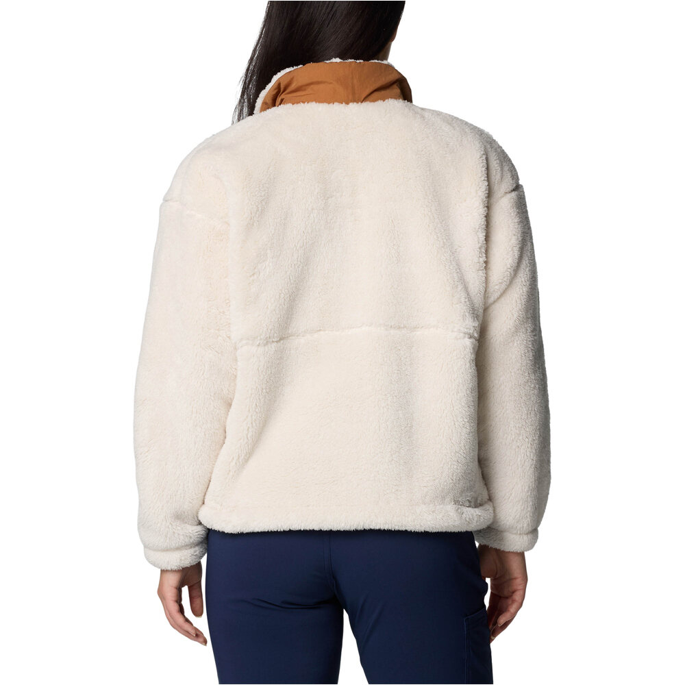 Columbia forro polar mujer Boundless Discovery Sherpa Full Zip II vista trasera