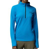 Columbia forro polar mujer DriVenture Half Zip vista frontal