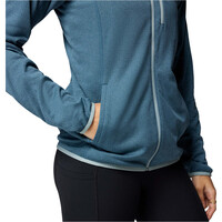Columbia forro polar mujer Essential Hike  Grid Fleece Full Zip 03