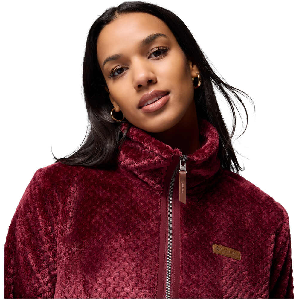 Columbia forro polar mujer Fire Side II Sherpa FZ vista detalle