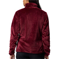 Columbia forro polar mujer Fire Side II Sherpa FZ vista trasera