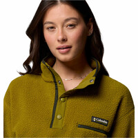 Columbia forro polar mujer Helvetia II Cropped Half Snap Fleece 03
