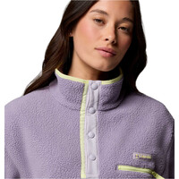 Columbia forro polar mujer Helvetia II Cropped Half Snap Fleece 03