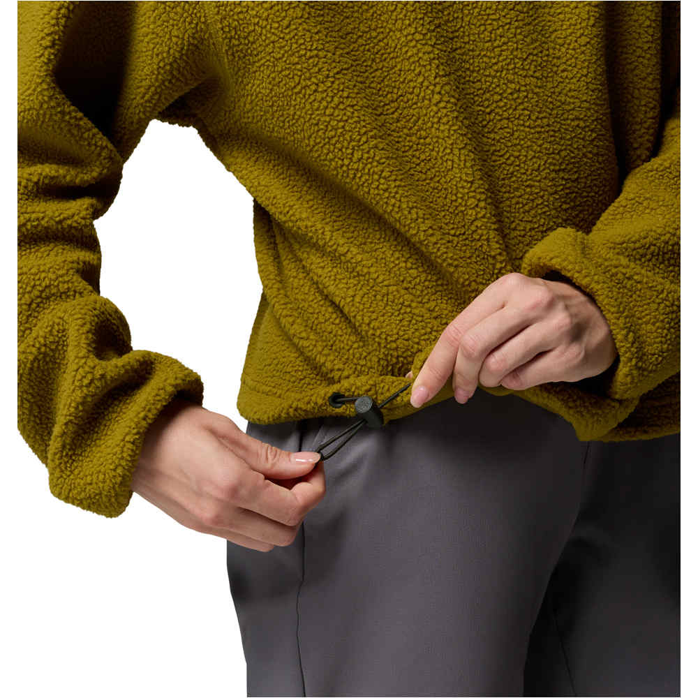 Columbia forro polar mujer Helvetia II Cropped Half Snap Fleece 04