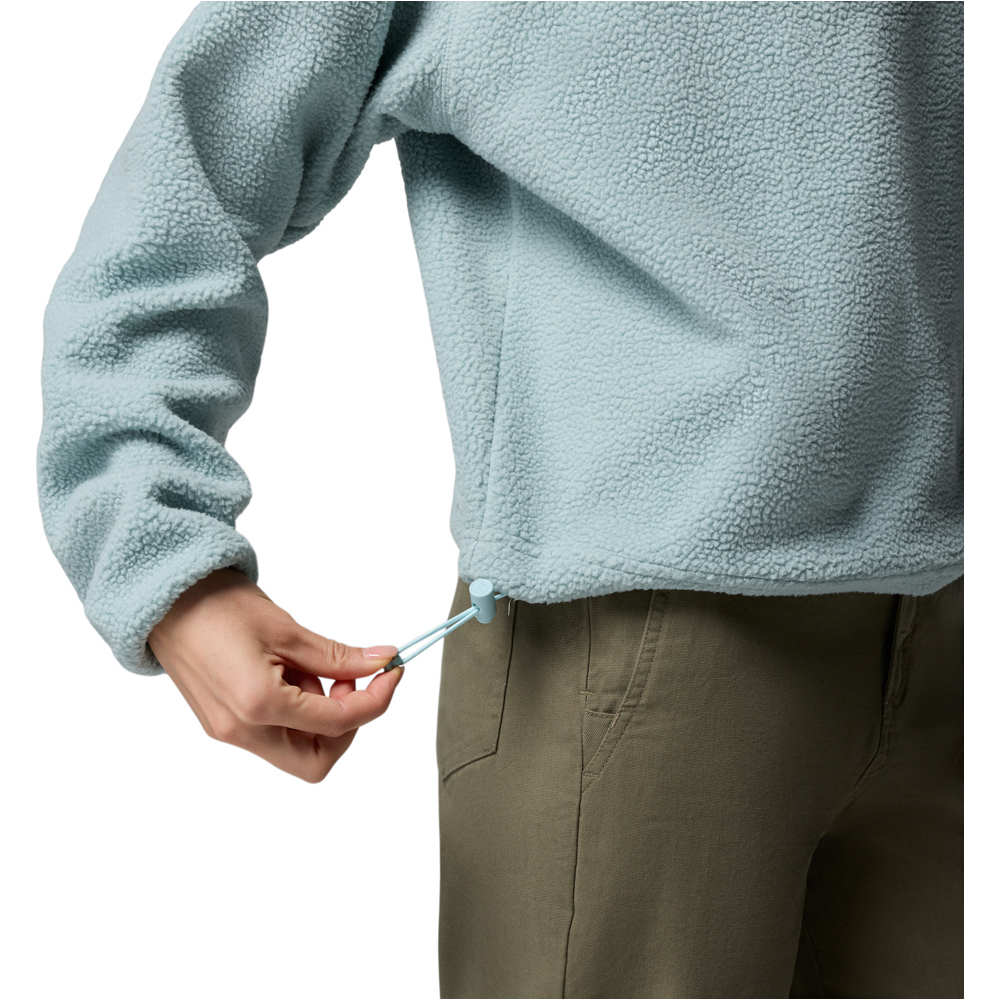 Columbia forro polar mujer Helvetia II Cropped Half Snap Fleece 04