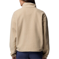 Columbia forro polar mujer Helvetia II Cropped Half Snap Fleece vista trasera