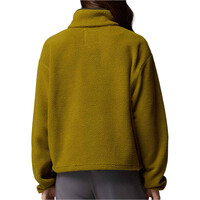 Columbia forro polar mujer Helvetia II Cropped Half Snap Fleece vista trasera