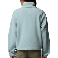 Columbia forro polar mujer Helvetia II Cropped Half Snap Fleece vista trasera