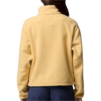 Columbia forro polar mujer Helvetia II Cropped Half Snap Fleece vista trasera