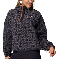 Columbia forro polar mujer Helvetia II Printed Cropped Half Snap 04