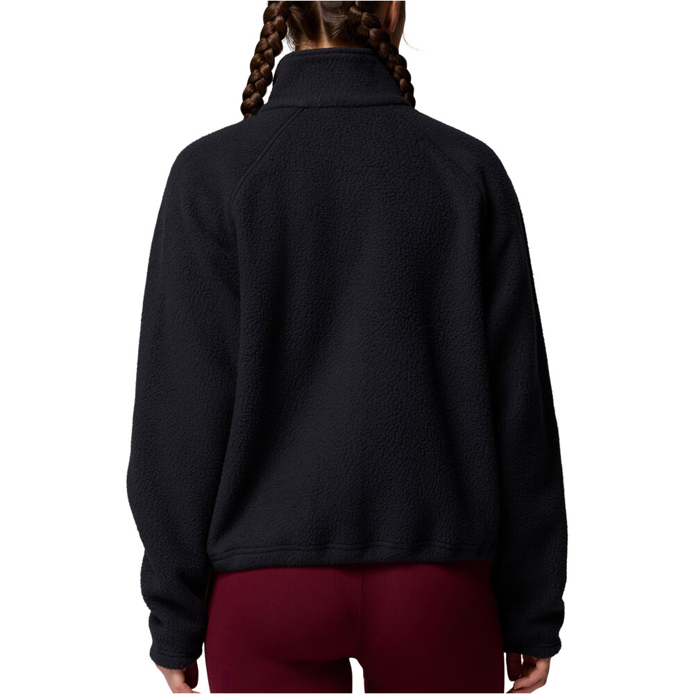 Columbia forro polar mujer Jasper Ridge Pebbled Fleece Full Snap vista trasera