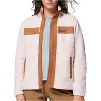 Columbia forro polar mujer Juniper Peak Full Zip Fleece vista frontal