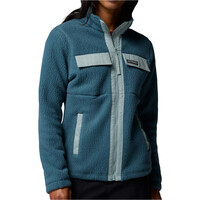 Columbia forro polar mujer Juniper Peak Full Zip Fleece vista frontal