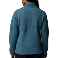 Columbia forro polar mujer Juniper Peak Full Zip Fleece vista trasera