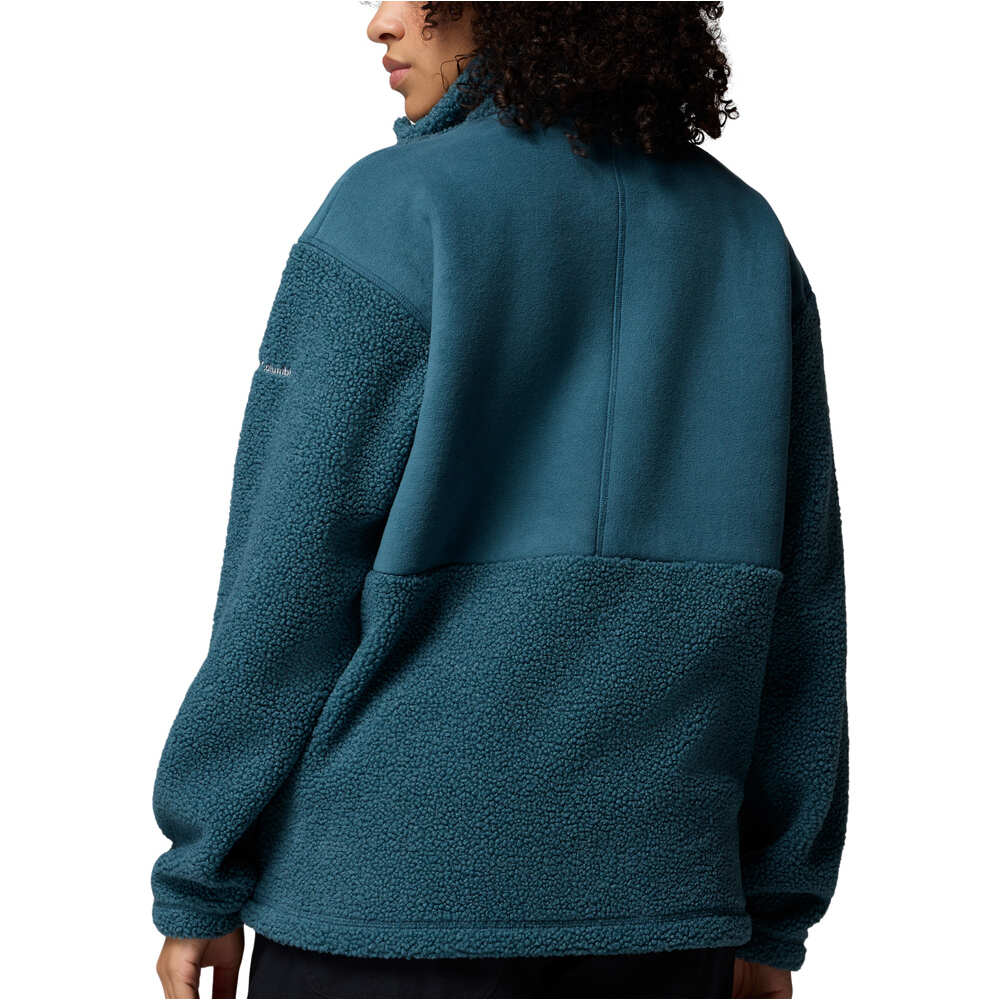 Columbia forro polar mujer Panorama Full Zip II vista trasera