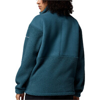 Columbia forro polar mujer Panorama Full Zip II vista trasera