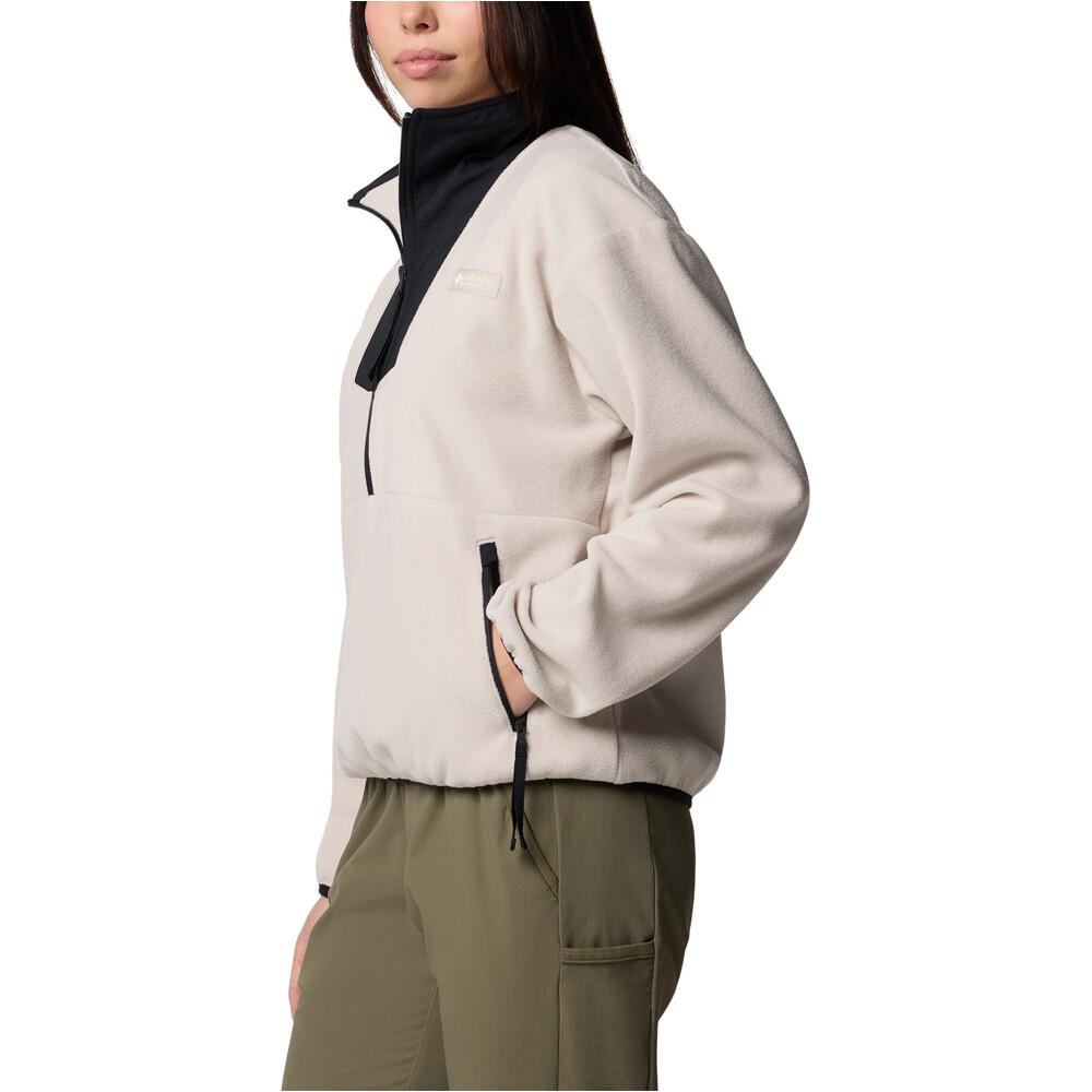 Columbia forro polar mujer Sequoia Grove 1/2 Zip Fleece vista detalle