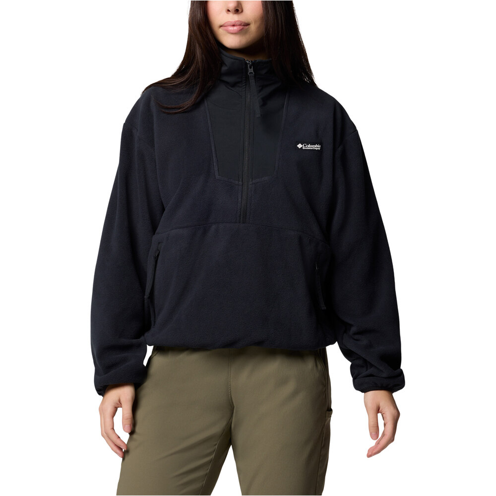 Columbia forro polar mujer Sequoia Grove 1/2 Zip Fleece vista frontal