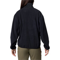 Columbia forro polar mujer Sequoia Grove 1/2 Zip Fleece vista trasera