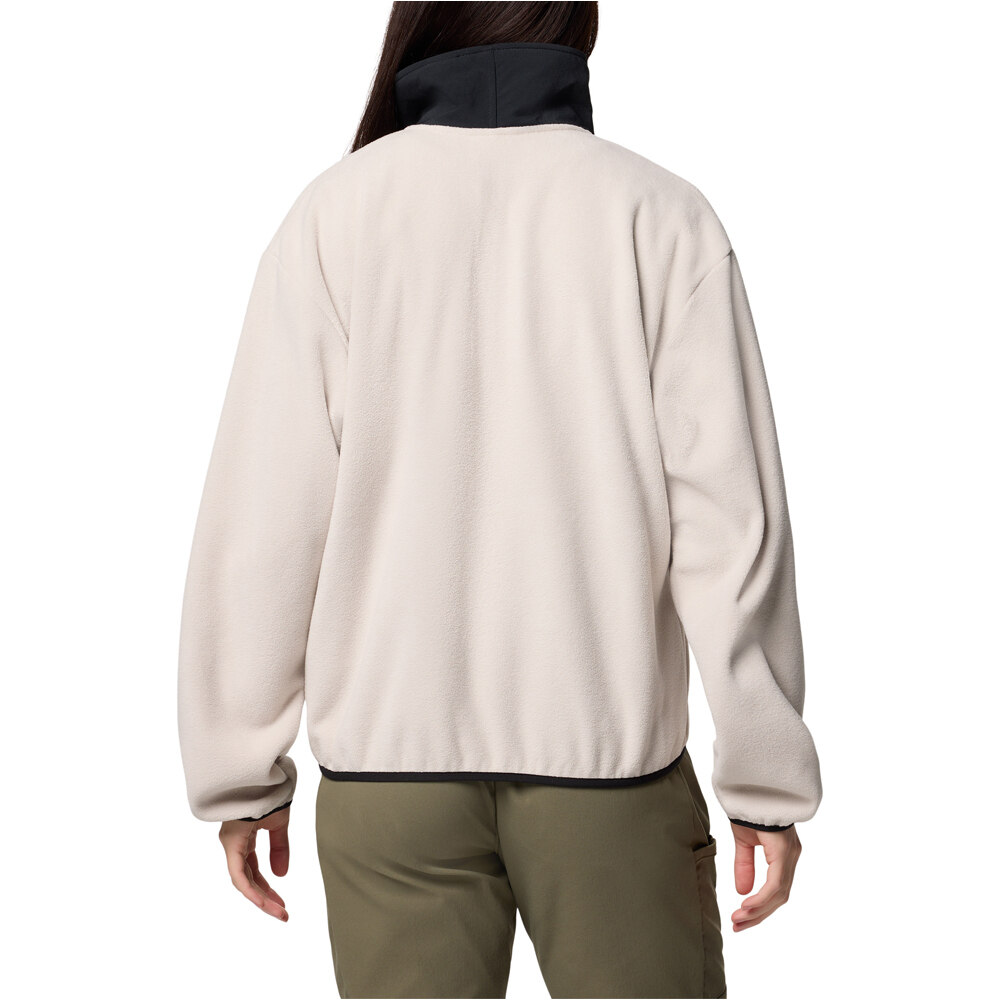 Columbia forro polar mujer Sequoia Grove 1/2 Zip Fleece vista trasera