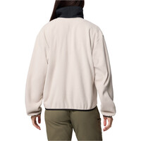 Columbia forro polar mujer Sequoia Grove 1/2 Zip Fleece vista trasera