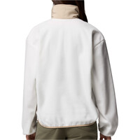 Columbia forro polar mujer Sequoia Grove 1/2 Zip Fleece vista trasera