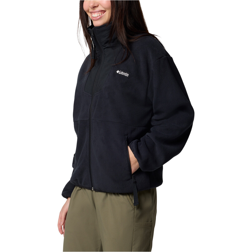 Columbia forro polar mujer Sequoia Grove Full Zip Fleece vista detalle