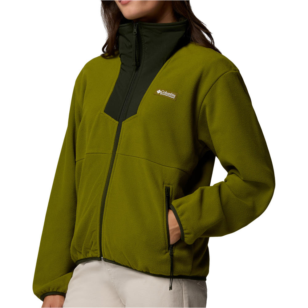 Columbia forro polar mujer Sequoia Grove Full Zip Fleece vista detalle
