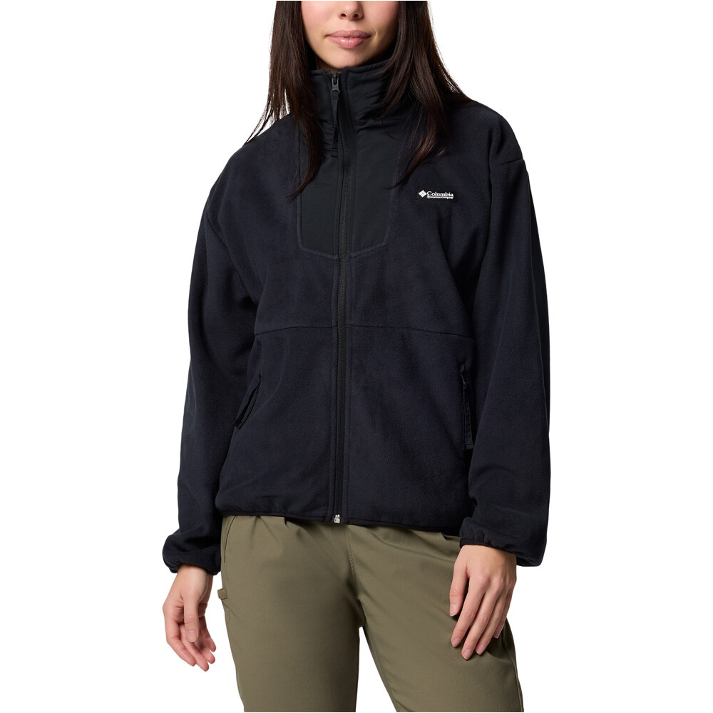 Columbia forro polar mujer Sequoia Grove Full Zip Fleece vista frontal
